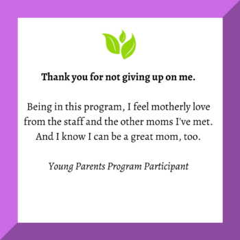 Young Parents Program Testimonials